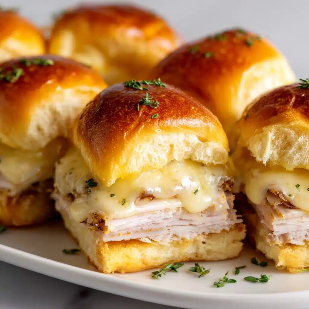 Hawaiian Turkey and Cheese Sliders Recipe - Recipe Image