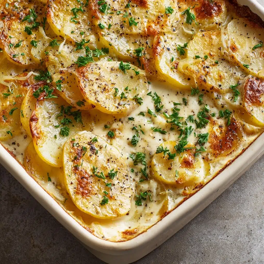 Cheesy Scalloped Potatoes: The Ultimate Comfort Food Recipe - Recipe Image