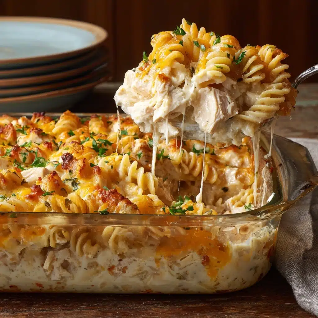 Buffalo Chicken Pasta Bake Recipe