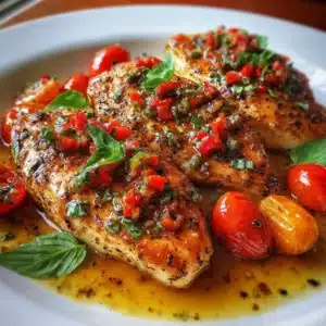 Simple Italian Basil Chicken Recipe