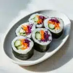 Stuffed Cucumber Veggie Sushi Recipe