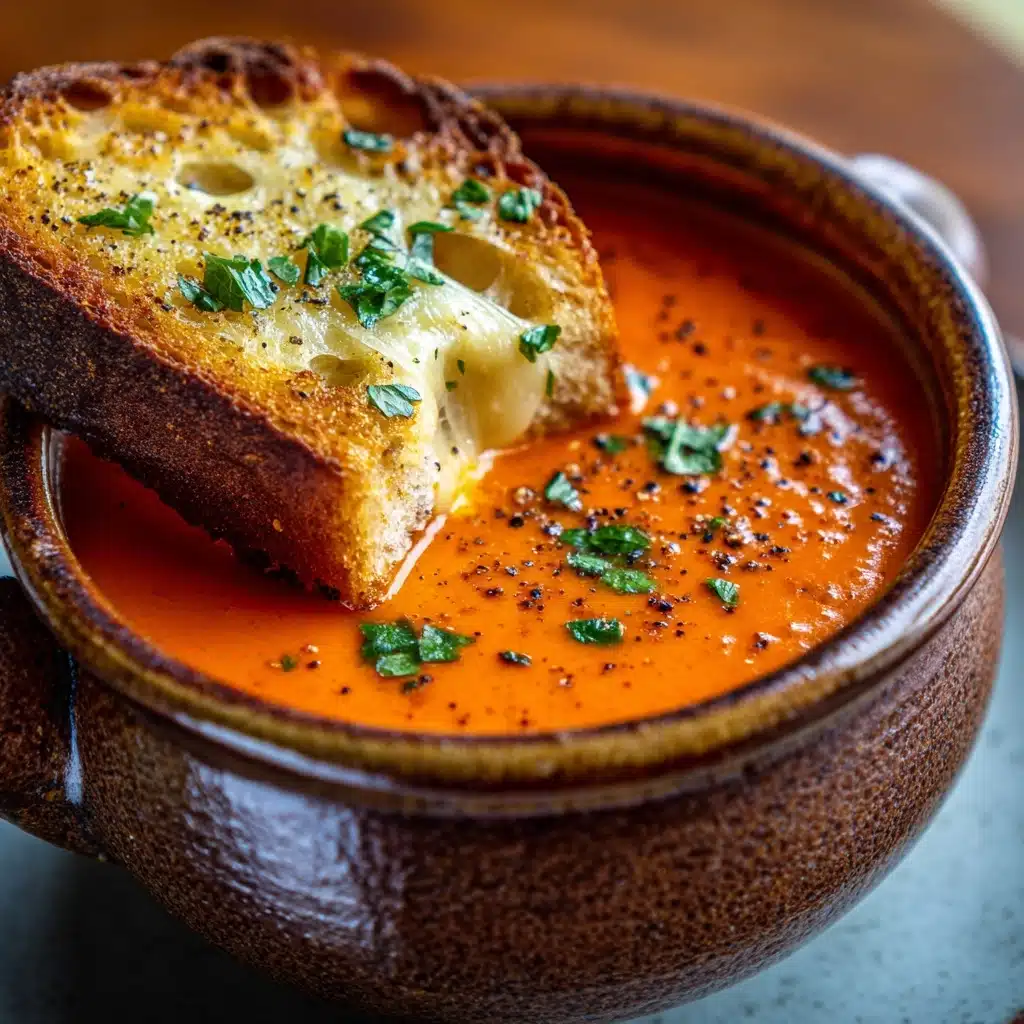 Roasted Tomato Basil Soup Recipe