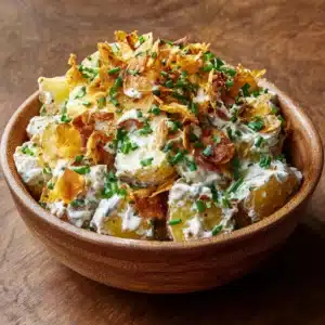Crispy Smashed Potato Salad Recipe