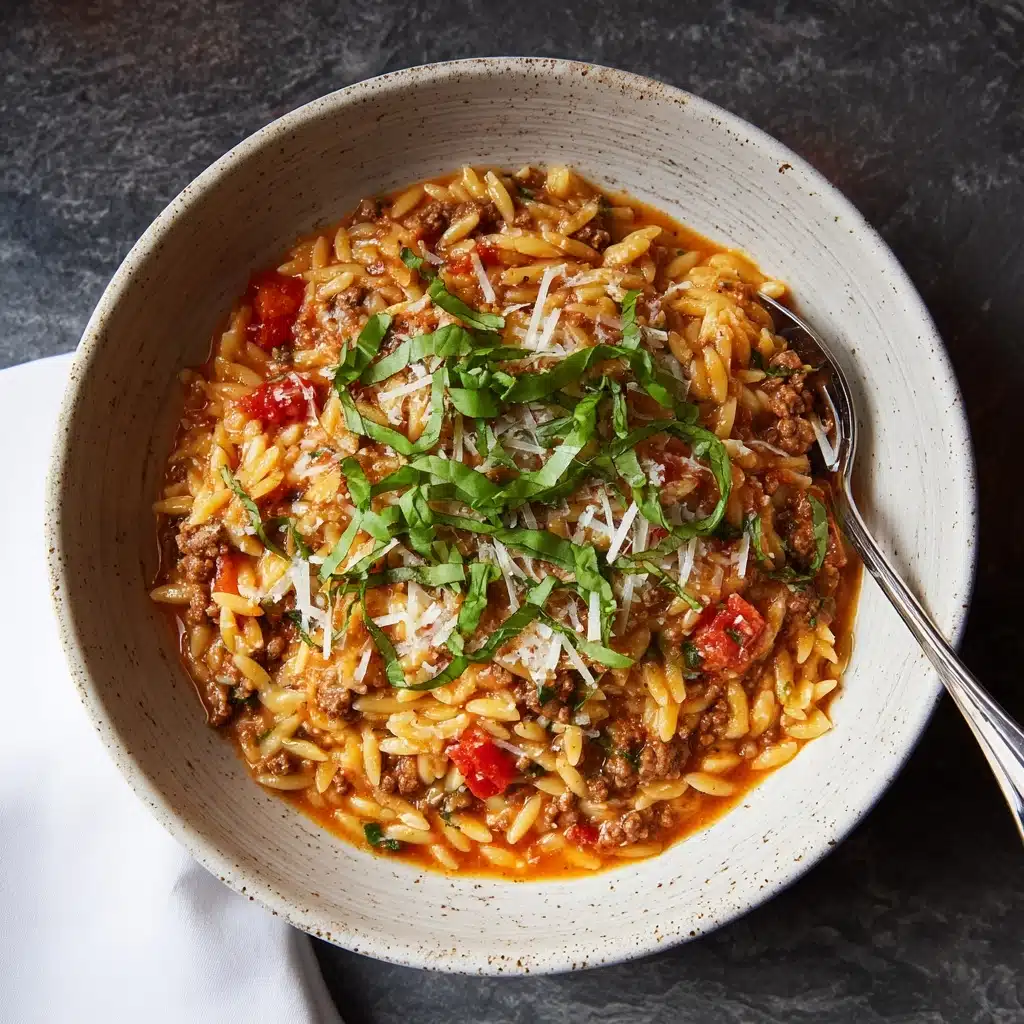 Ground Beef Orzo Recipe - Recipe Image