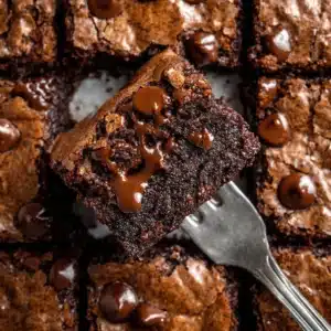 Peanut Butter Chocolate Fudge Brownies Recipe
