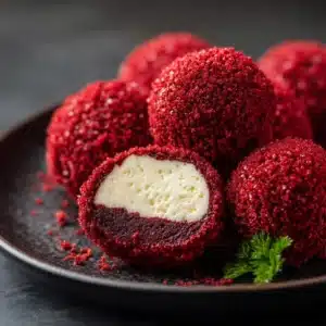 Red Velvet Cheesecake Bites Recipe