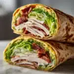 Turkey Ranch Club Wraps Recipe
