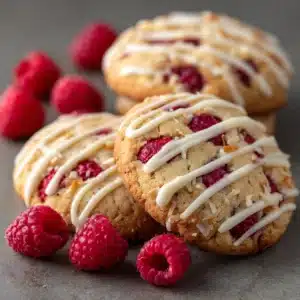 Raspberry Almond Cookies Recipe