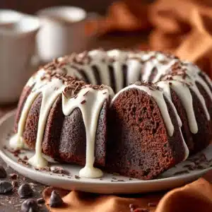Chocolate-Vanilla Swirl Bundt Cake Recipe