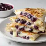 Blueberry Breakfast Quesadilla Recipe