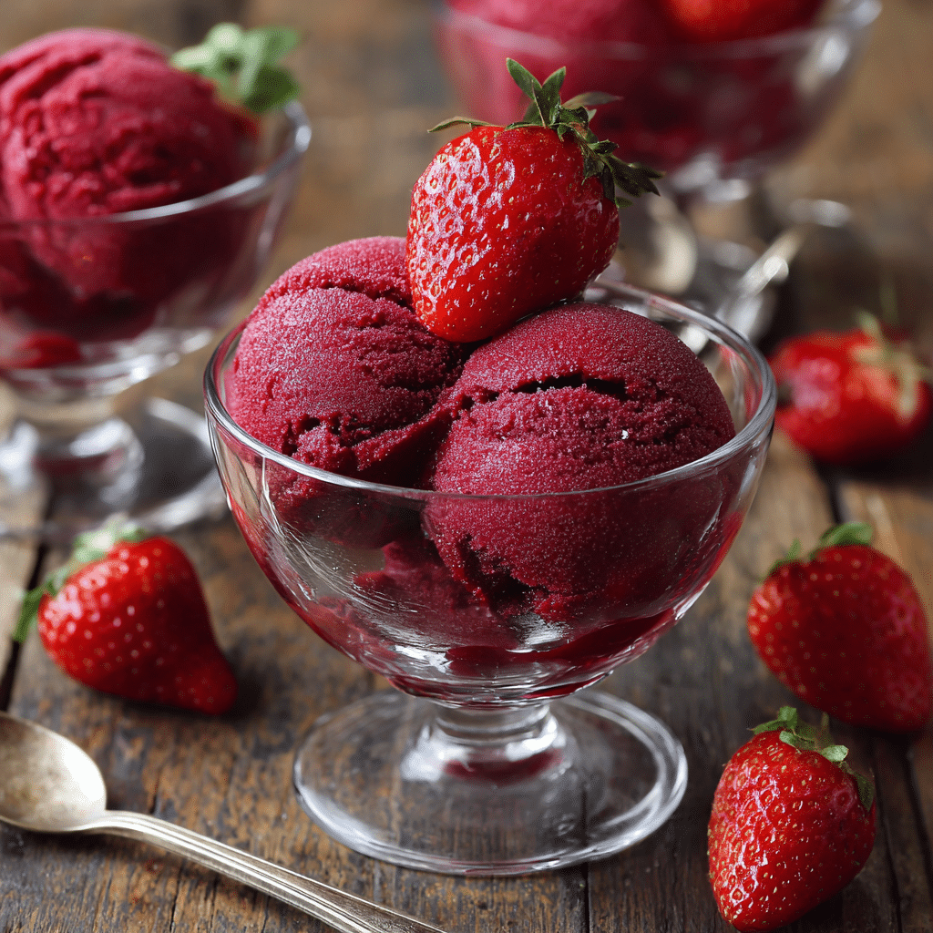 Strawberry Sorbet Recipe