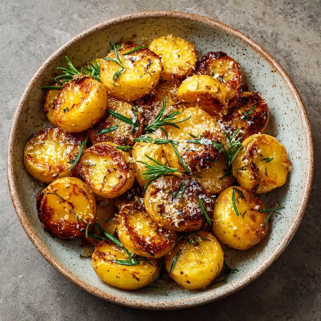 Crispy Roast Potatoes with Rosemary and Garlic Recipe - Recipe Image