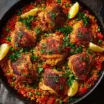 One Pan Spanish Chicken and Rice Recipe