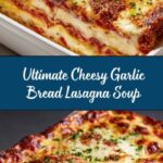 Cheesy Garlic Bread Lasagna Soup Recipe