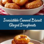 Canned Biscuit Glazed Doughnuts Recipe
