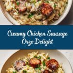 Creamy Chicken Sausage Orzo Recipe