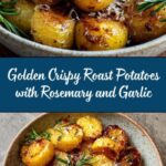 Crispy Roast Potatoes with Rosemary and Garlic Recipe