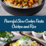 Slow Cooker Fiesta Chicken and Rice Recipe