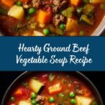 Ground Beef Vegetable Soup Recipe
