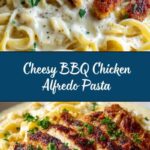Creamy Cheddar BBQ Ranch Chicken Alfredo Recipe