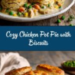 Chicken Pot Pie with Biscuits Recipe