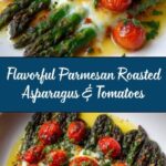 Parmesan Roasted Asparagus with Tomatoes & Balsamic Recipe