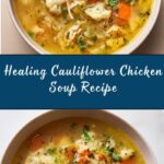 Anti-Inflammatory Cauliflower Chicken Soup Recipe