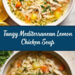 Mediterranean Lemon Chicken Soup Recipe