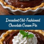 Old-Fashioned Chocolate Cream Pie Recipe