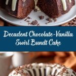 Chocolate-Vanilla Swirl Bundt Cake Recipe