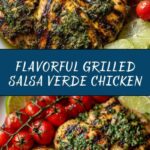Grilled Salsa Verde Pepper Jack Chicken Recipe
