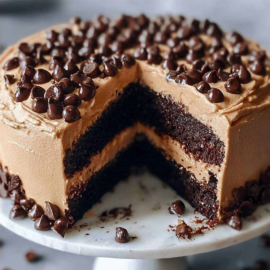 Chocolate Chip Cookie Dough Cake: The Ultimate Dessert Recipe - Recipe Image