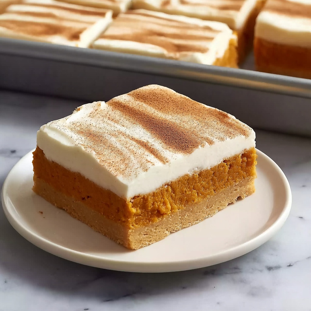 Easy Gluten-Free Pumpkin Bars Recipe - Recipe Image
