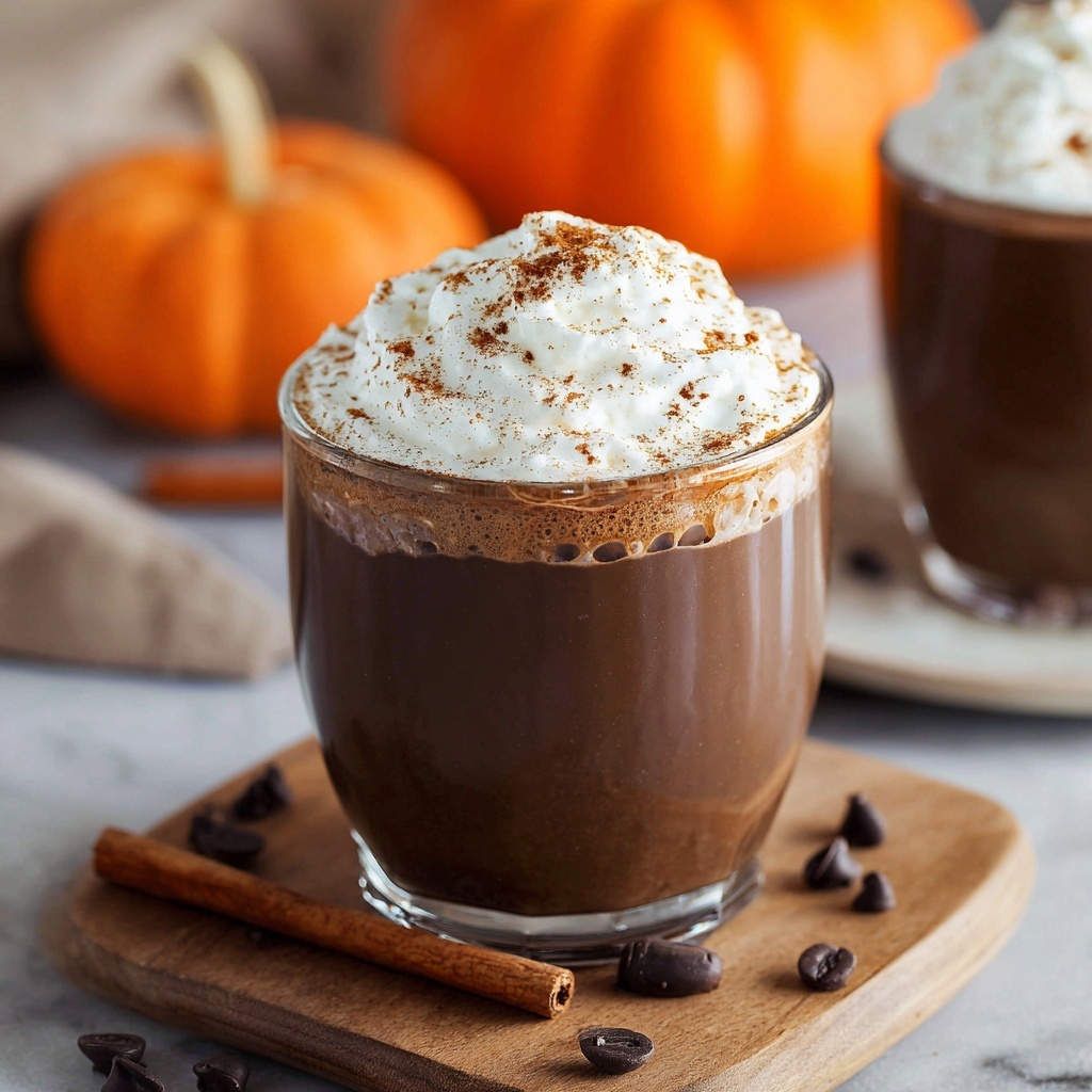 Thick and Creamy Pumpkin Hot Chocolate Recipe - Recipe Image
