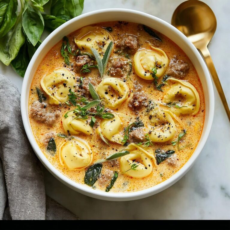 Hearty Sausage Tortellini Soup Recipe