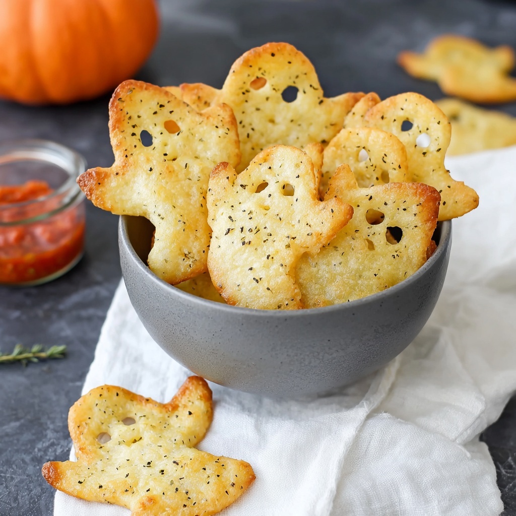 Spooky Baked Halloween Chips Recipe - Recipe Image