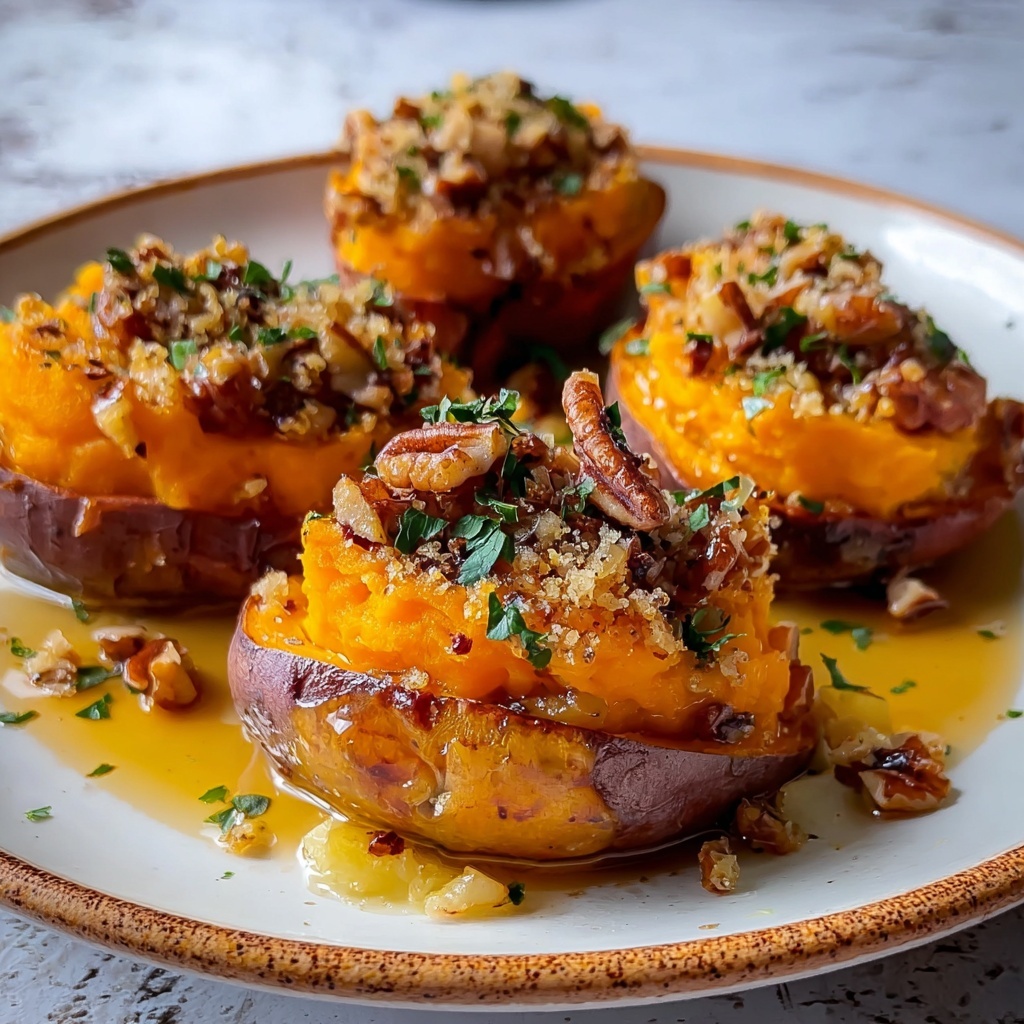 Stuffed Sweet Potatoes with Black Beans, Corn, and Avocado Recipe - Recipe Image