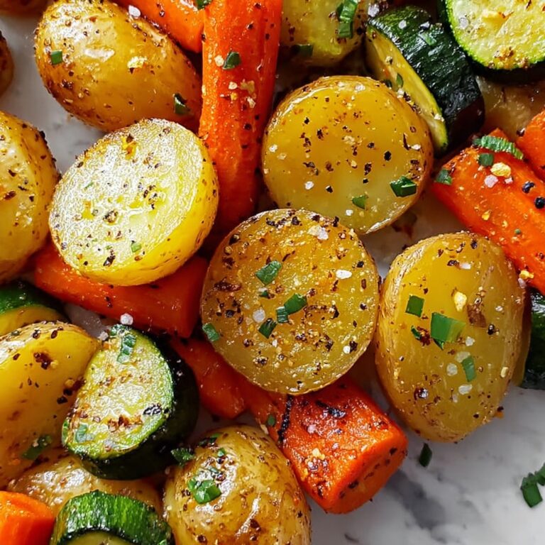 Roasted Potatoes, Carrots & Zucchini Recipe