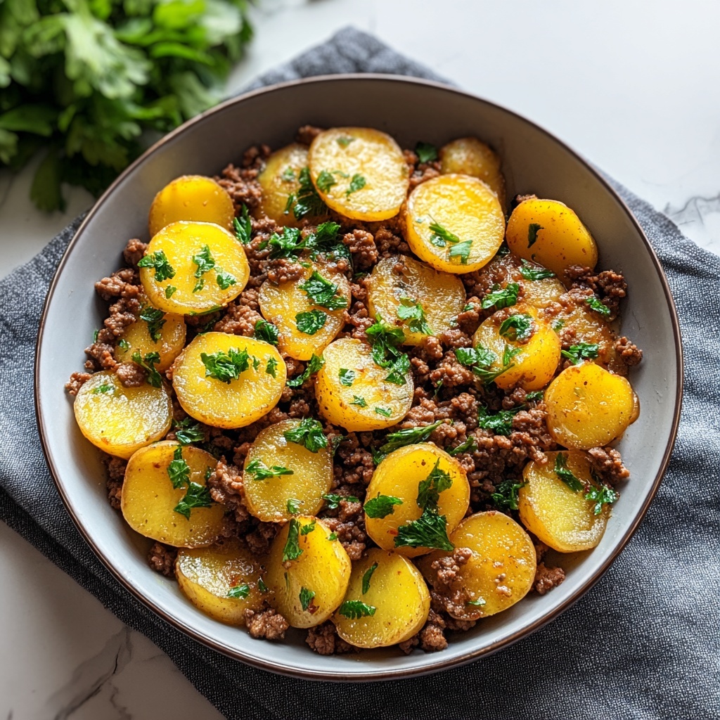 Ground Beef and Potato Casserole Recipe - Recipe Image