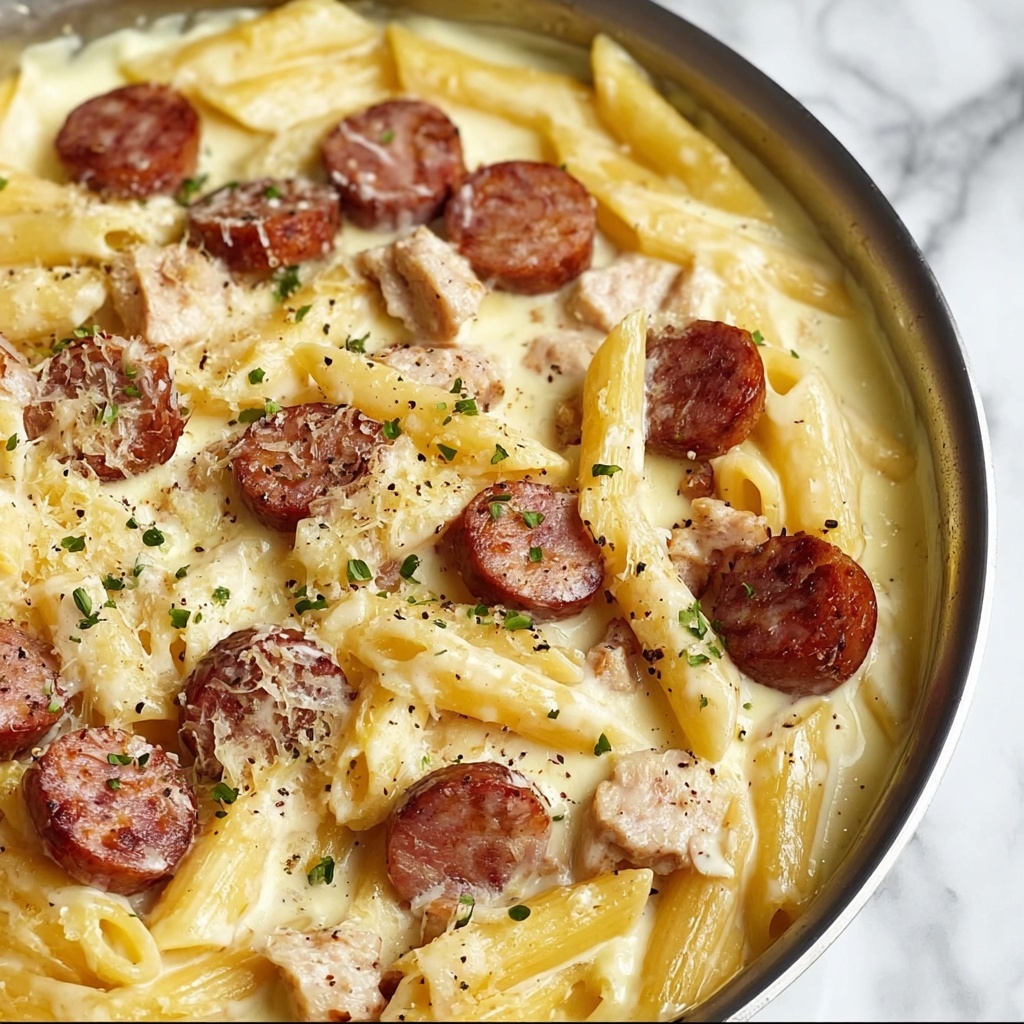 One Pot Cajun Chicken Alfredo Recipe - Recipe Image