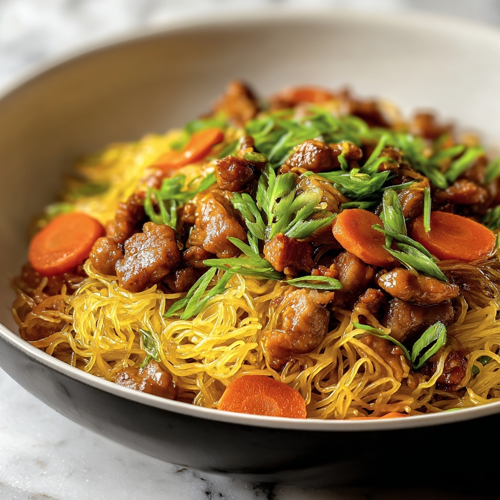Filipino Pancit Canton Recipe - Recipe Image