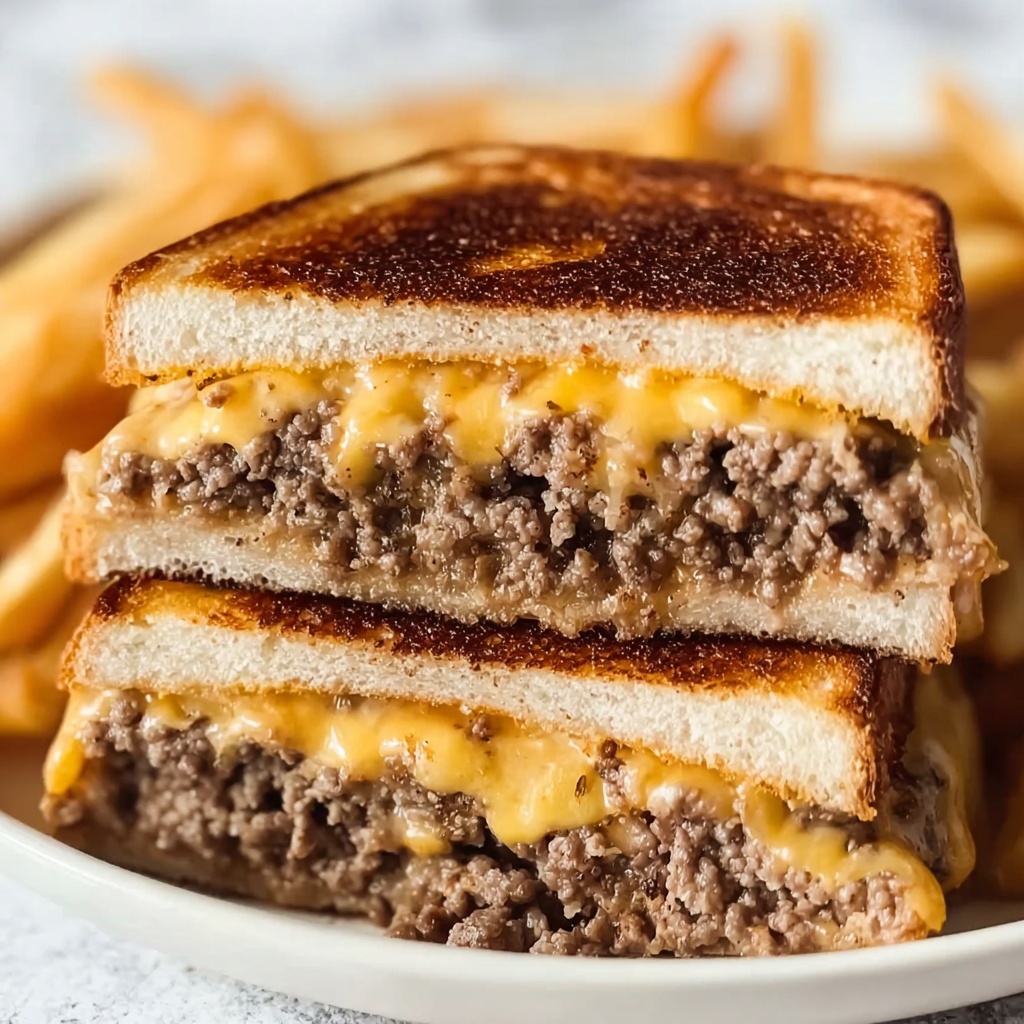 Irresistible Best Patty Melt Ever with Cheesy Goodness Recipe - Recipe Image