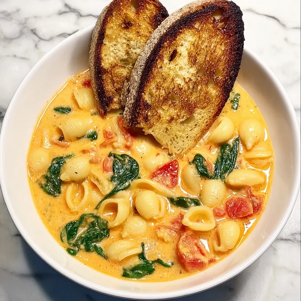 Creamy Tuscan Chicken Soup Recipe - Recipe Image