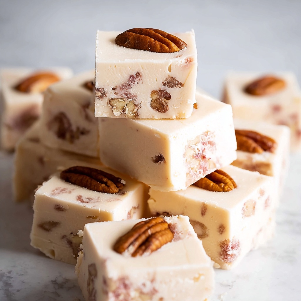Strawberry Pecan Fudge Recipe - Recipe Image