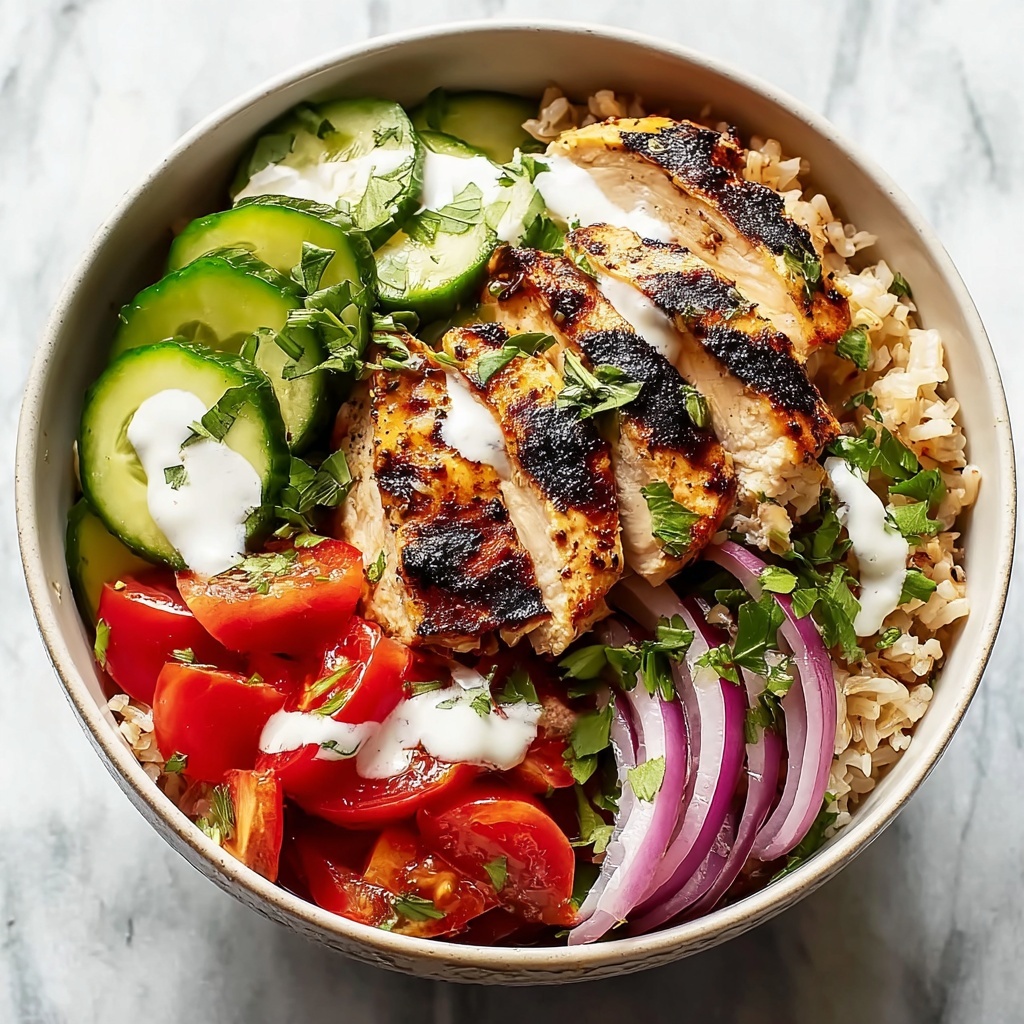 Quick & Easy Healthy Chicken Shawarma Bowl Recipe - Recipe Image