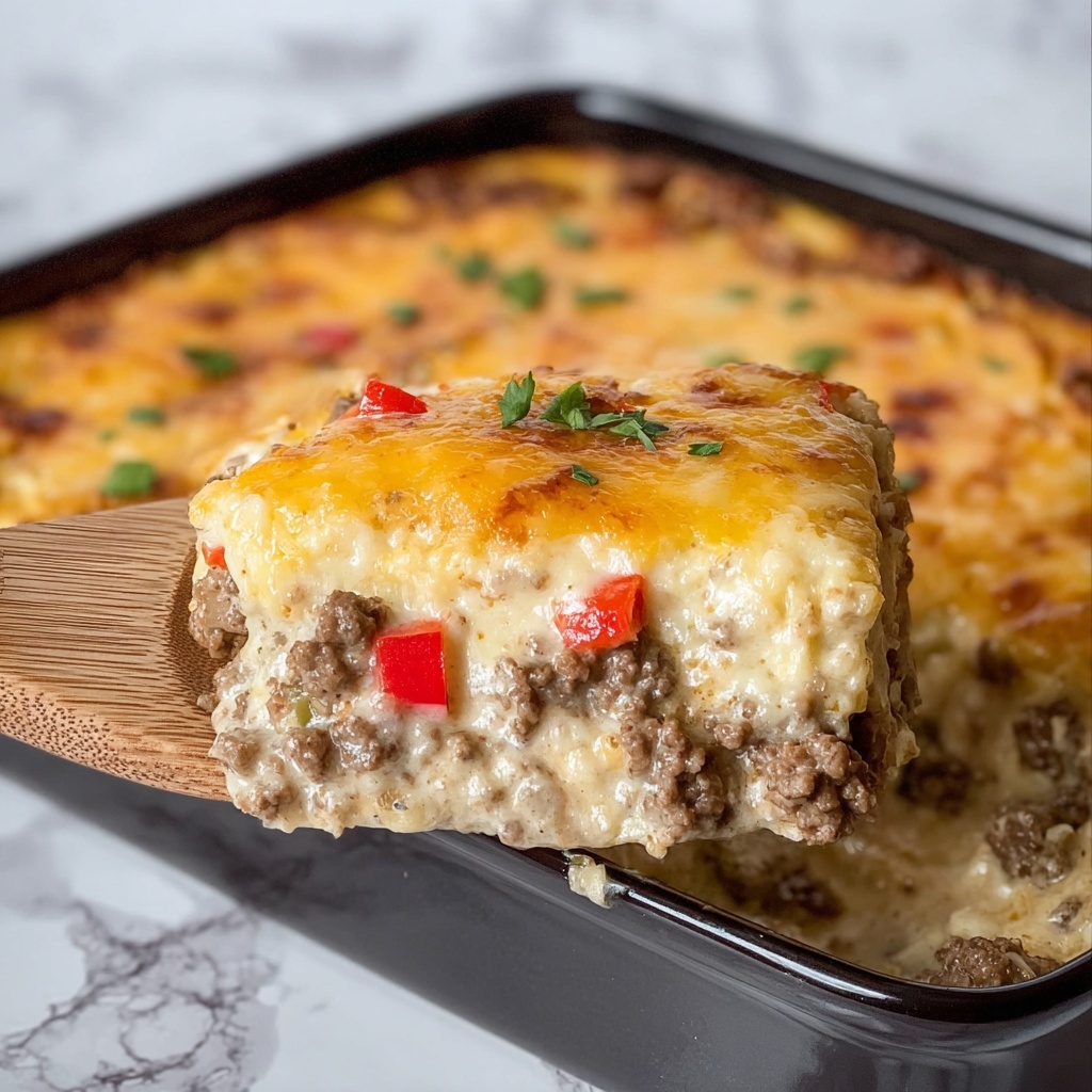 Beef Noodle Casserole Recipe - Recipe Image