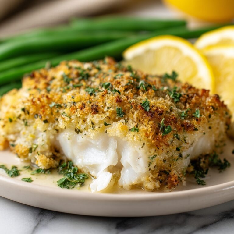 Parmesan Crusted Cod Recipe
