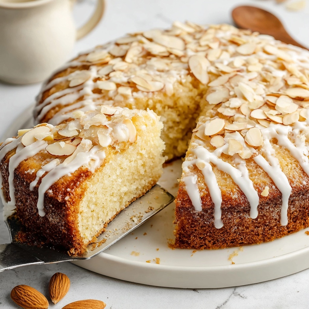 Gluten-Free Vegan Almond Cake Recipe - Recipe Image