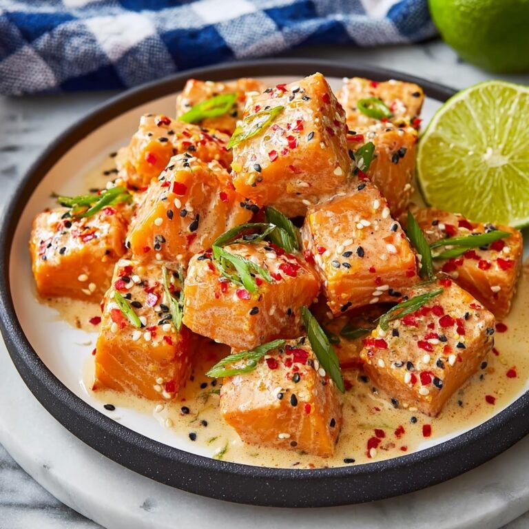 Bang Bang Salmon Bites with Spicy Thai Sauce Recipe