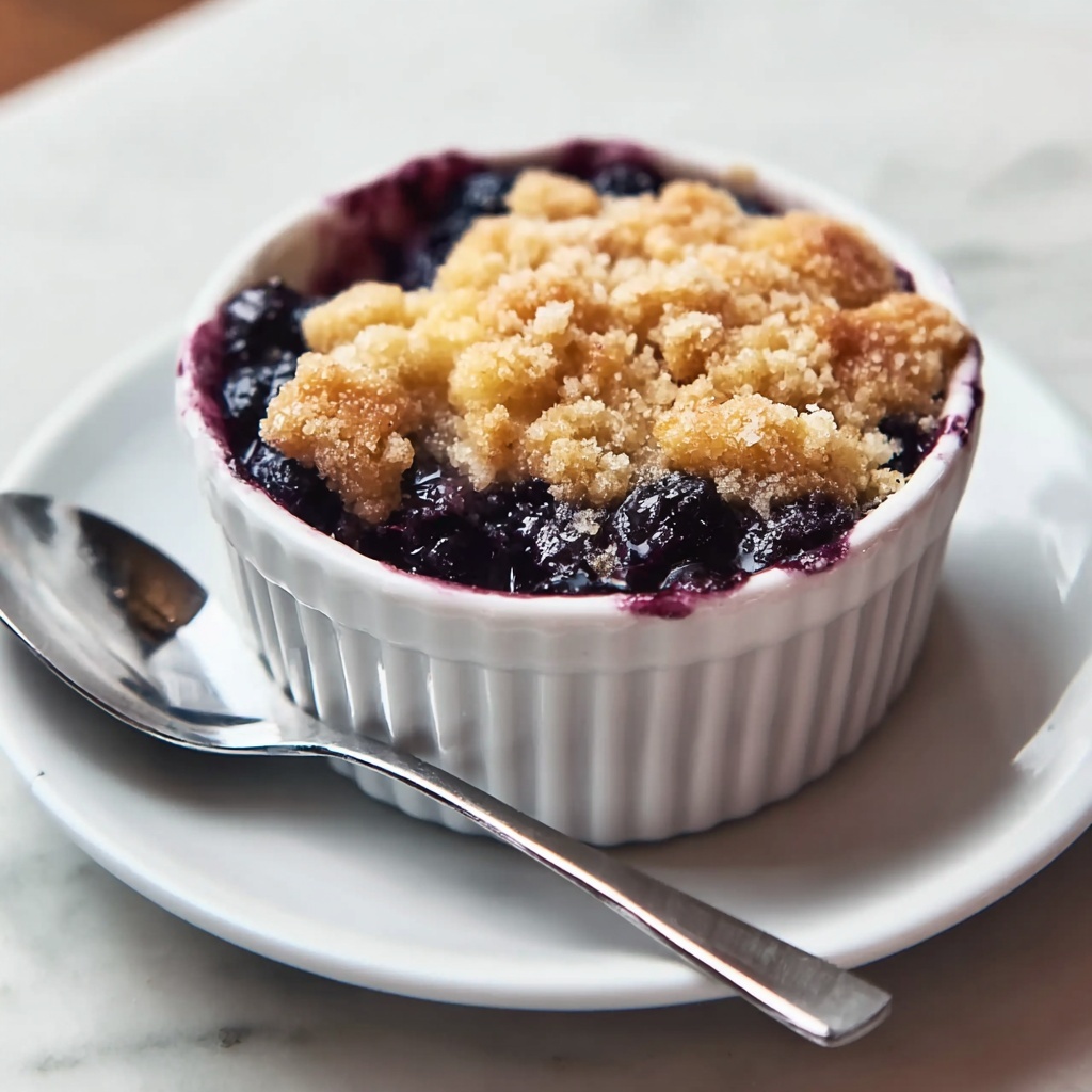 Blueberry Dump Cake Recipe - Recipe Image
